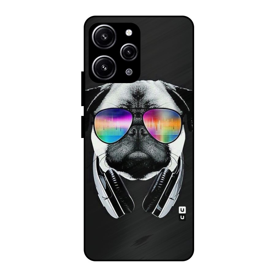 Rainbow Dog Swag Glass Back Case for Redmi 12 4G