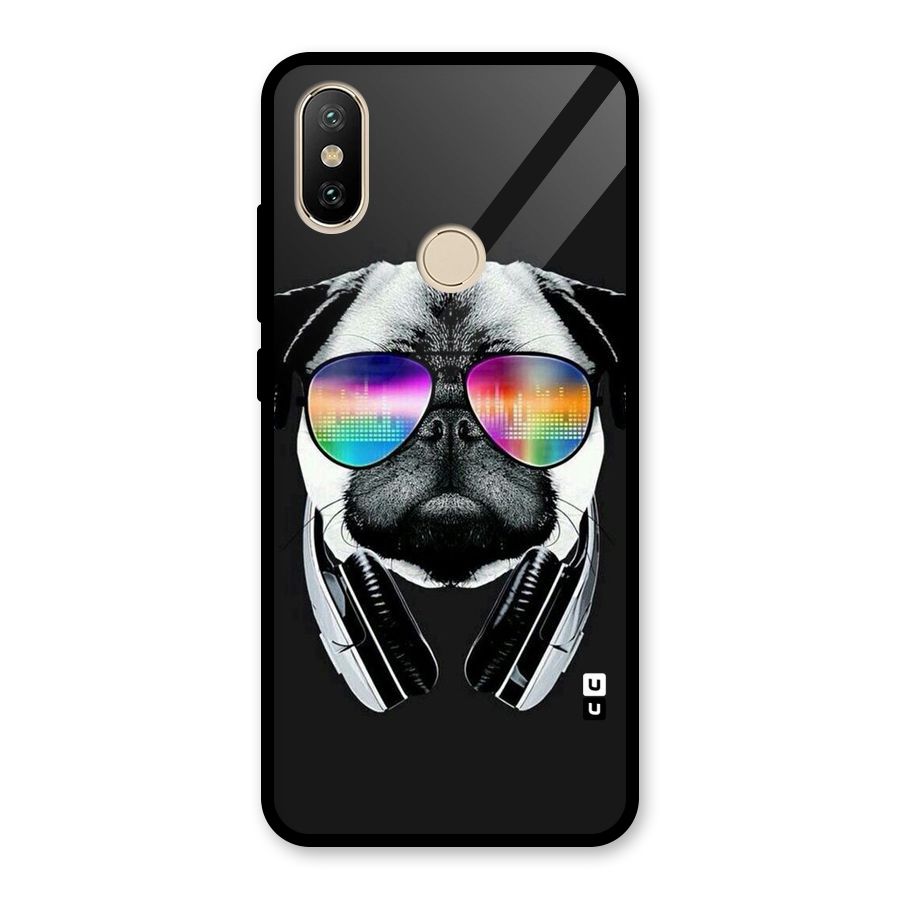 Rainbow Dog Swag Glass Back Case for Redmi A2