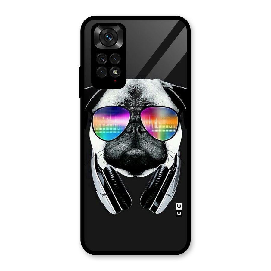 Rainbow Dog Swag Glass Back Case for Redmi Note 11S