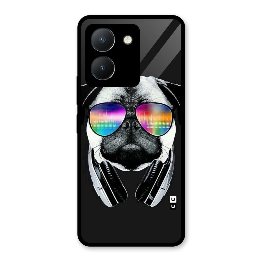 Rainbow Dog Swag Glass Back Case for Vivo Y36