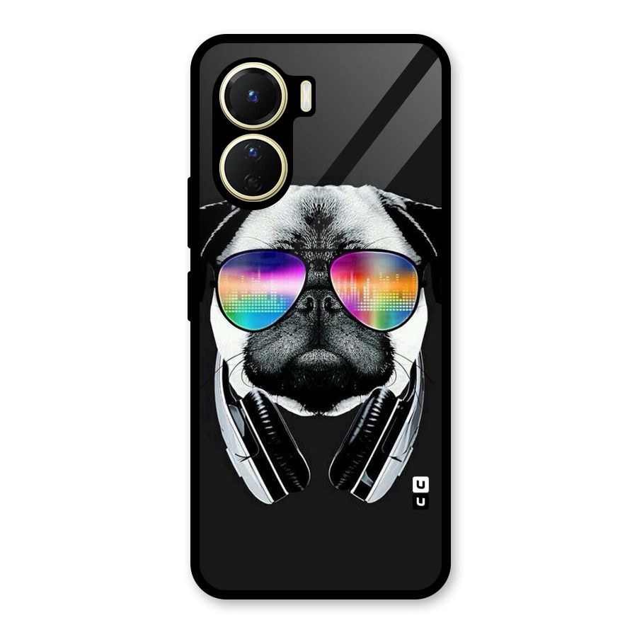 Rainbow Dog Swag Glass Back Case for Vivo Y56