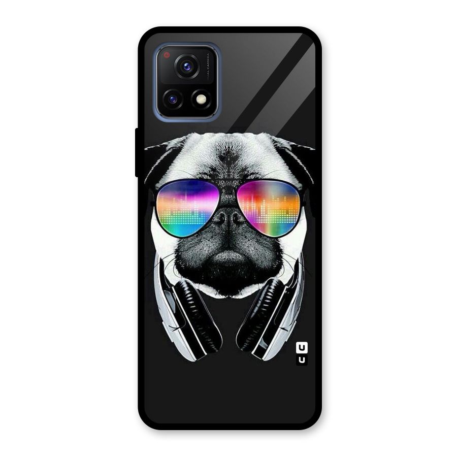Rainbow Dog Swag Glass Back Case for Vivo Y72 5G