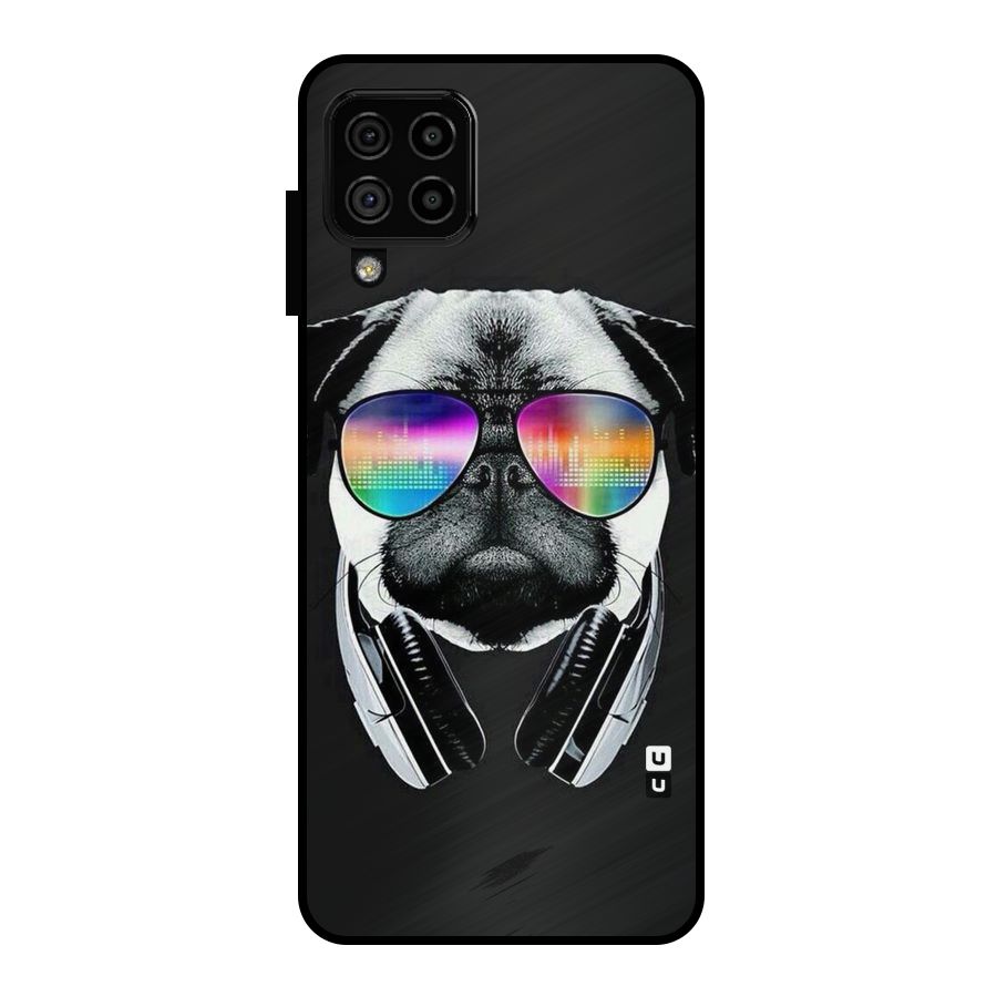 Rainbow Dog Swag Metal Back Case for Galaxy A22 4G