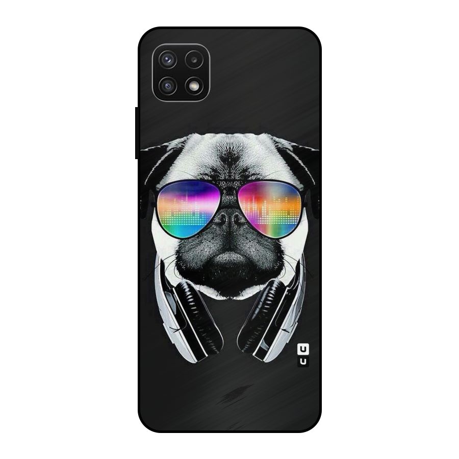 Rainbow Dog Swag Metal Back Case for Galaxy A22 5G