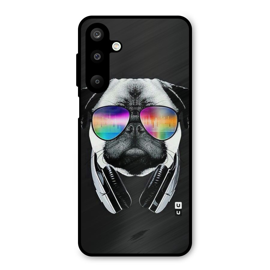 Rainbow Dog Swag Metal Back Case for Galaxy M16
