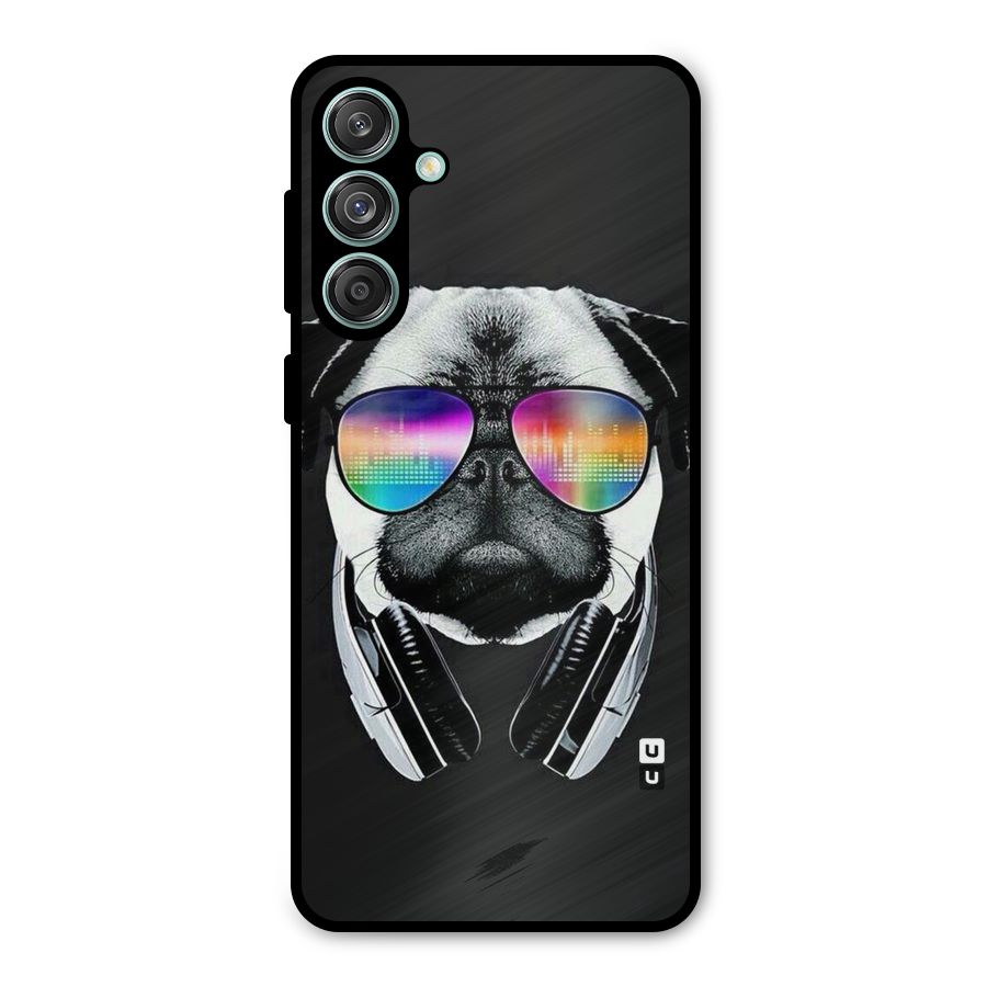 Rainbow Dog Swag Metal Back Case for Galaxy M55 5G