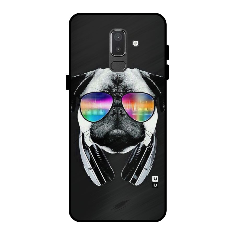 Rainbow Dog Swag Metal Back Case for Galaxy On8 (2018)