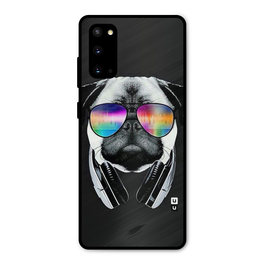 Rainbow Dog Swag Metal Back Case for Galaxy S20