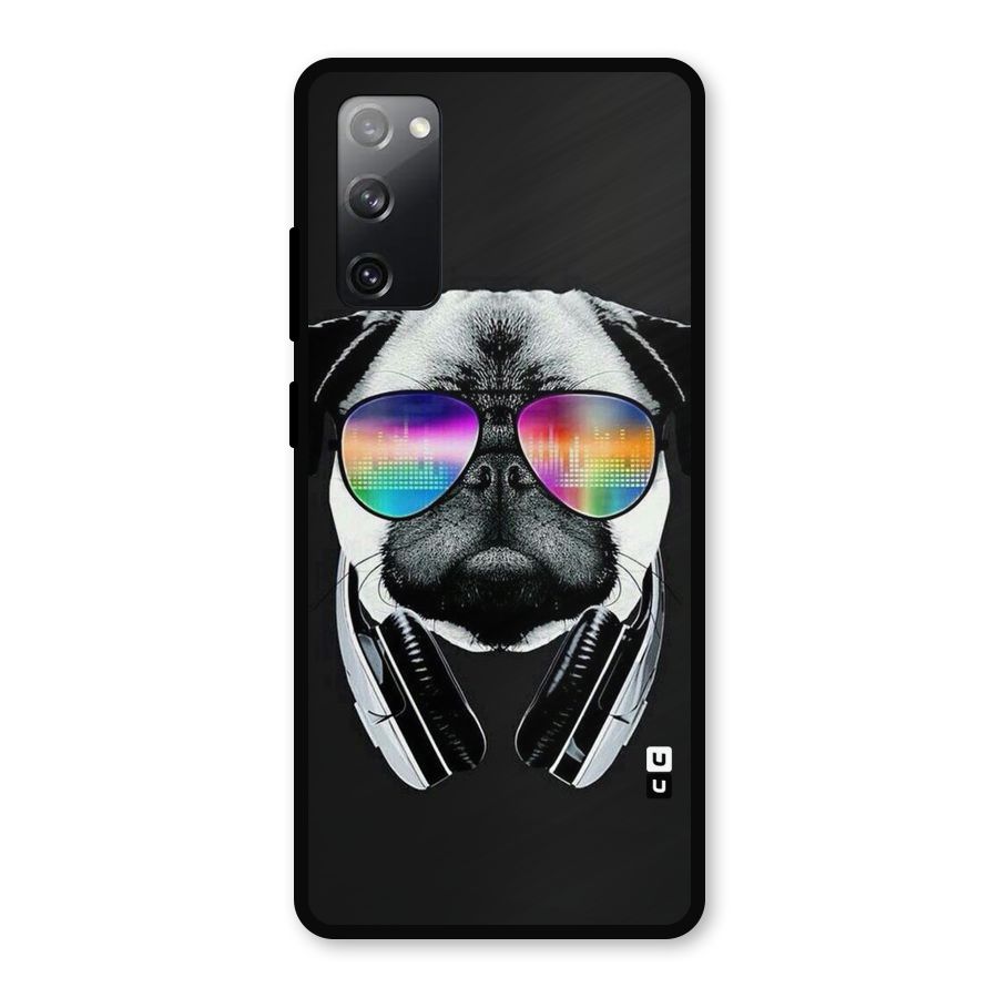 Rainbow Dog Swag Metal Back Case for Galaxy S20 FE 5G
