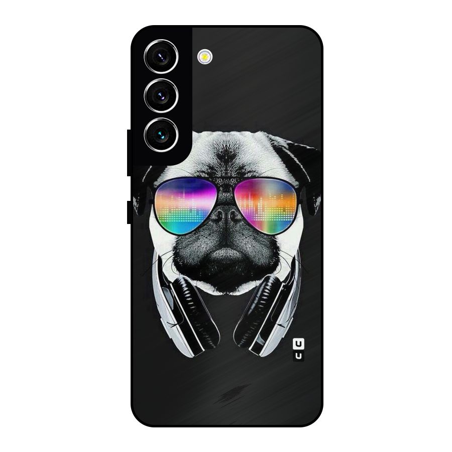 Rainbow Dog Swag Metal Back Case for Galaxy S22 5G