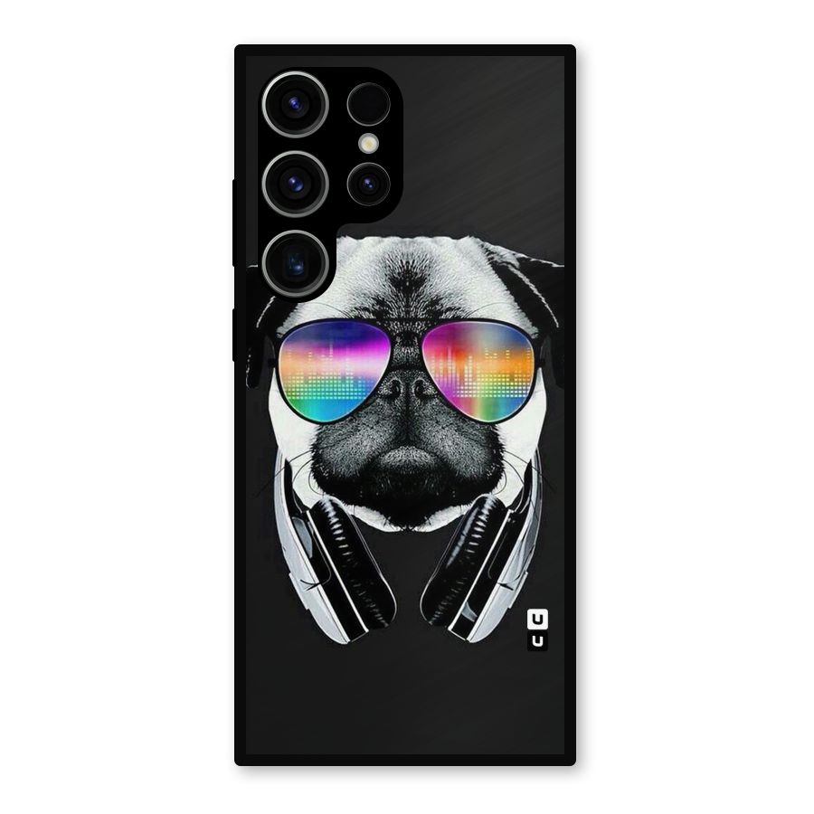 Rainbow Dog Swag Metal Back Case for Galaxy S23 Ultra