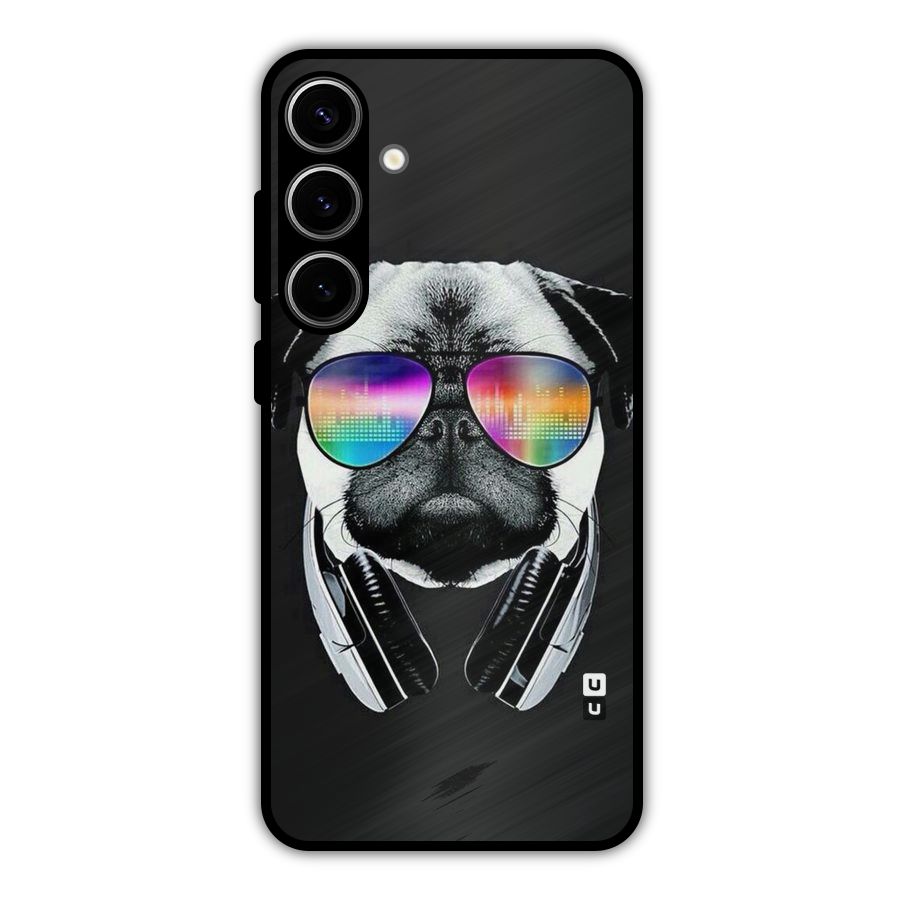 Rainbow Dog Swag Metal Back Case for Galaxy S24 Plus