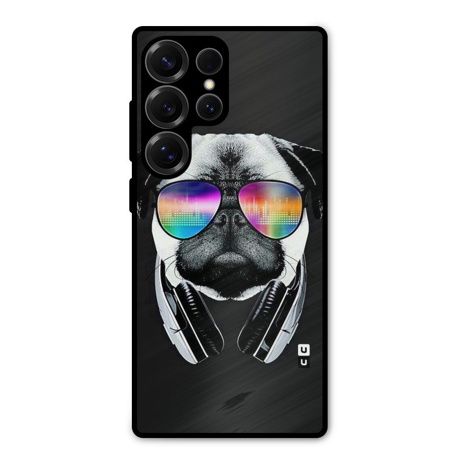 Rainbow Dog Swag Metal Back Case for Galaxy S25 Ultra