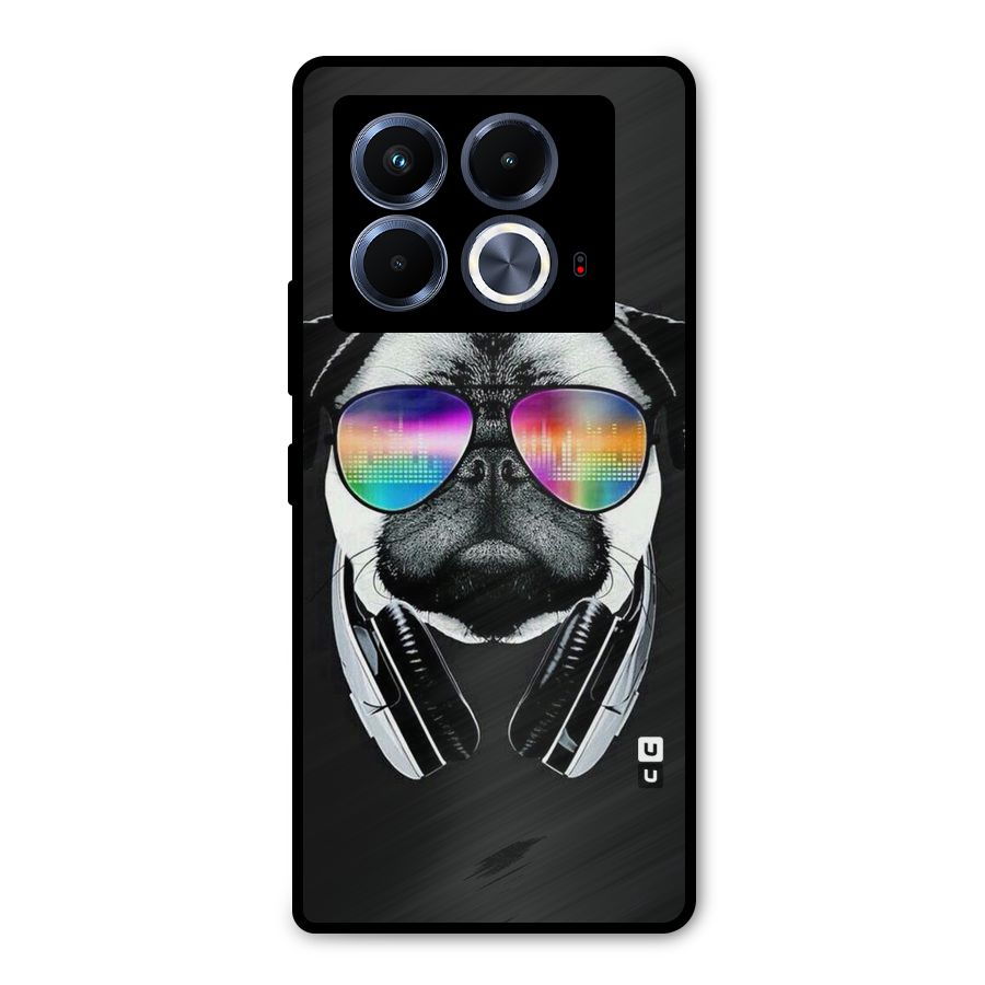 Rainbow Dog Swag Metal Back Case for Infinix Note 40 5G