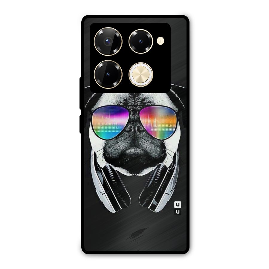 Rainbow Dog Swag Metal Back Case for Infinix Note 40 Pro