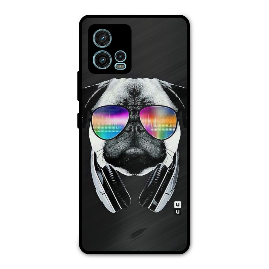 Rainbow Dog Swag Metal Back Case for Moto G72