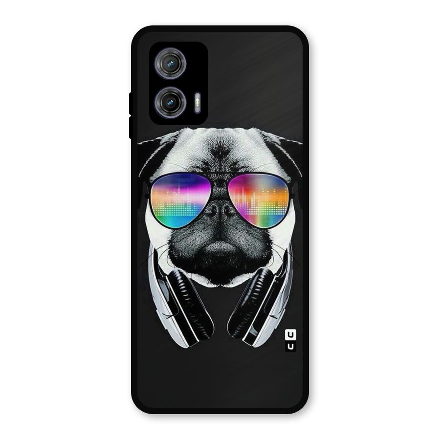 Rainbow Dog Swag Metal Back Case for Moto G73