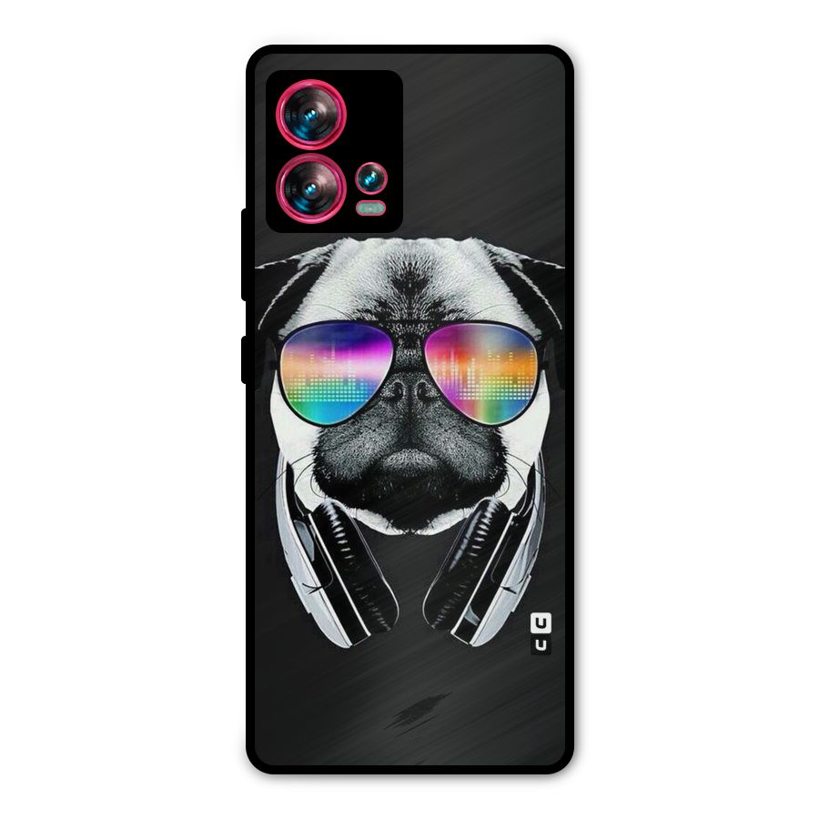 Rainbow Dog Swag Metal Back Case for Motorola Edge 30 Fusion