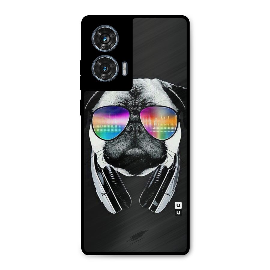Rainbow Dog Swag Metal Back Case for Motorola Edge 50 Fusion