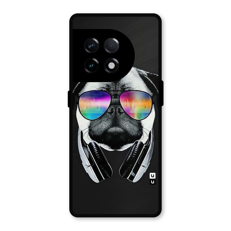 Rainbow Dog Swag Metal Back Case for OnePlus 11R