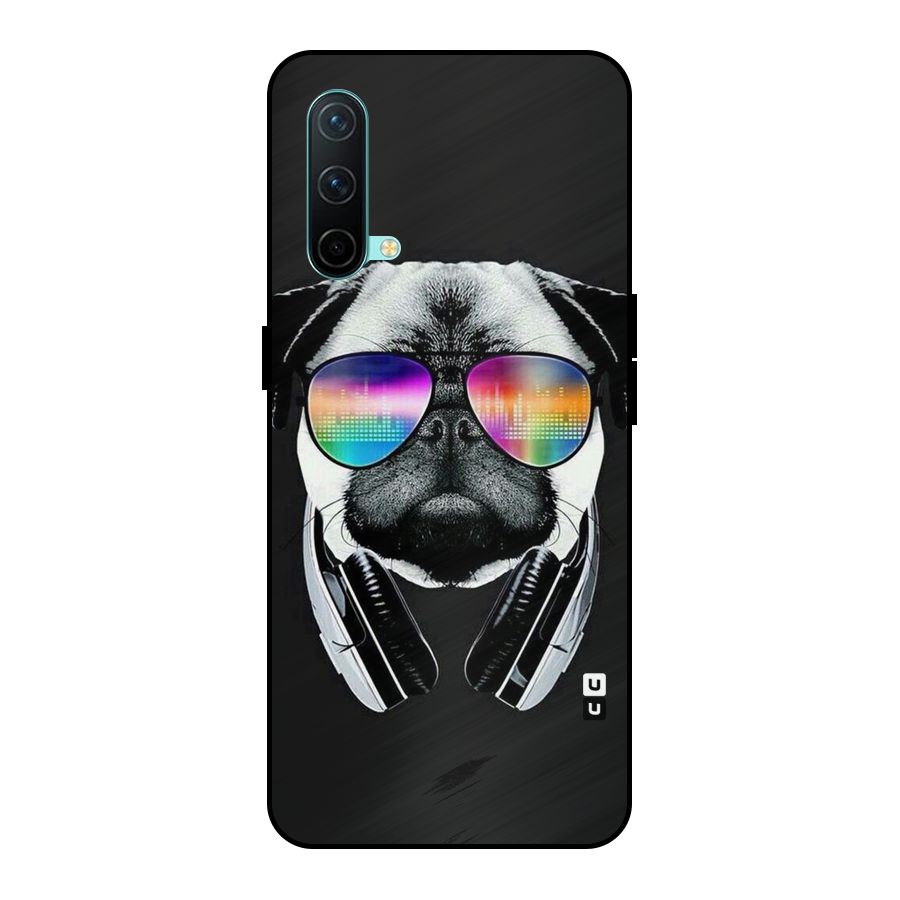 Rainbow Dog Swag Metal Back Case for OnePlus Nord CE 5G