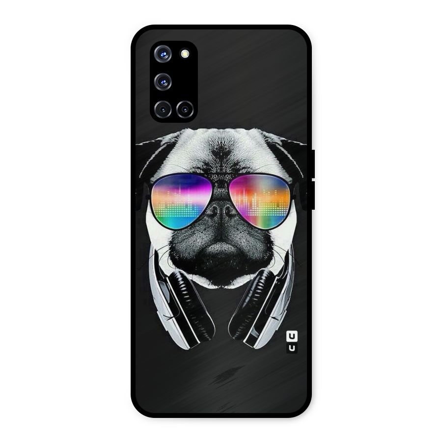 Rainbow Dog Swag Metal Back Case for Oppo A52