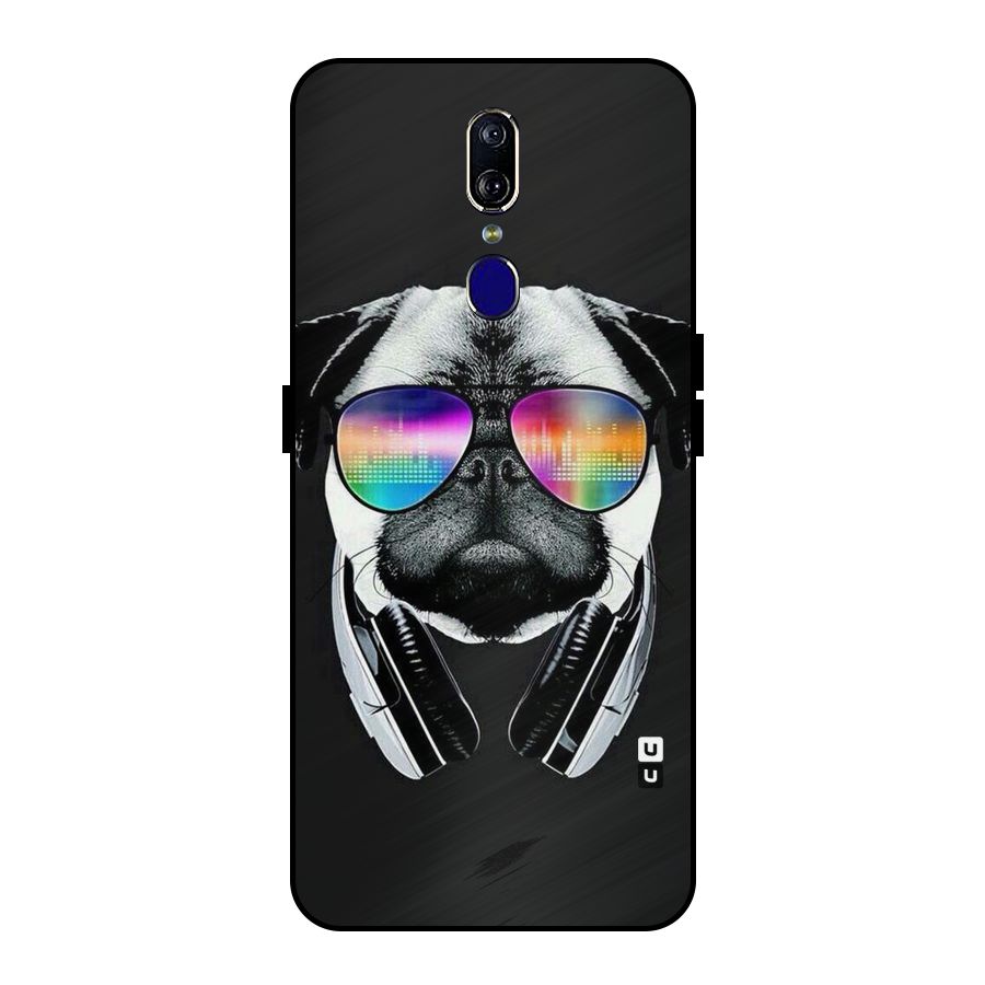 Rainbow Dog Swag Metal Back Case for Oppo F11