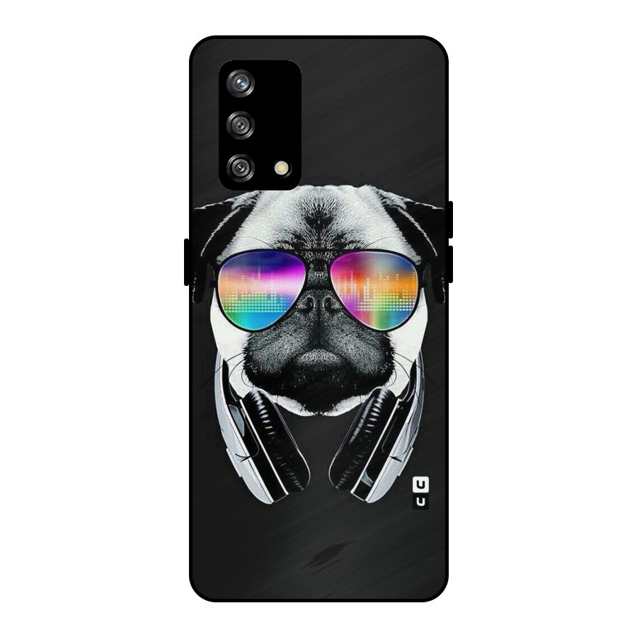 Rainbow Dog Swag Metal Back Case for Oppo F19