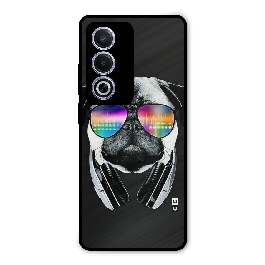 Rainbow Dog Swag Metal Back Case for Oppo K12x