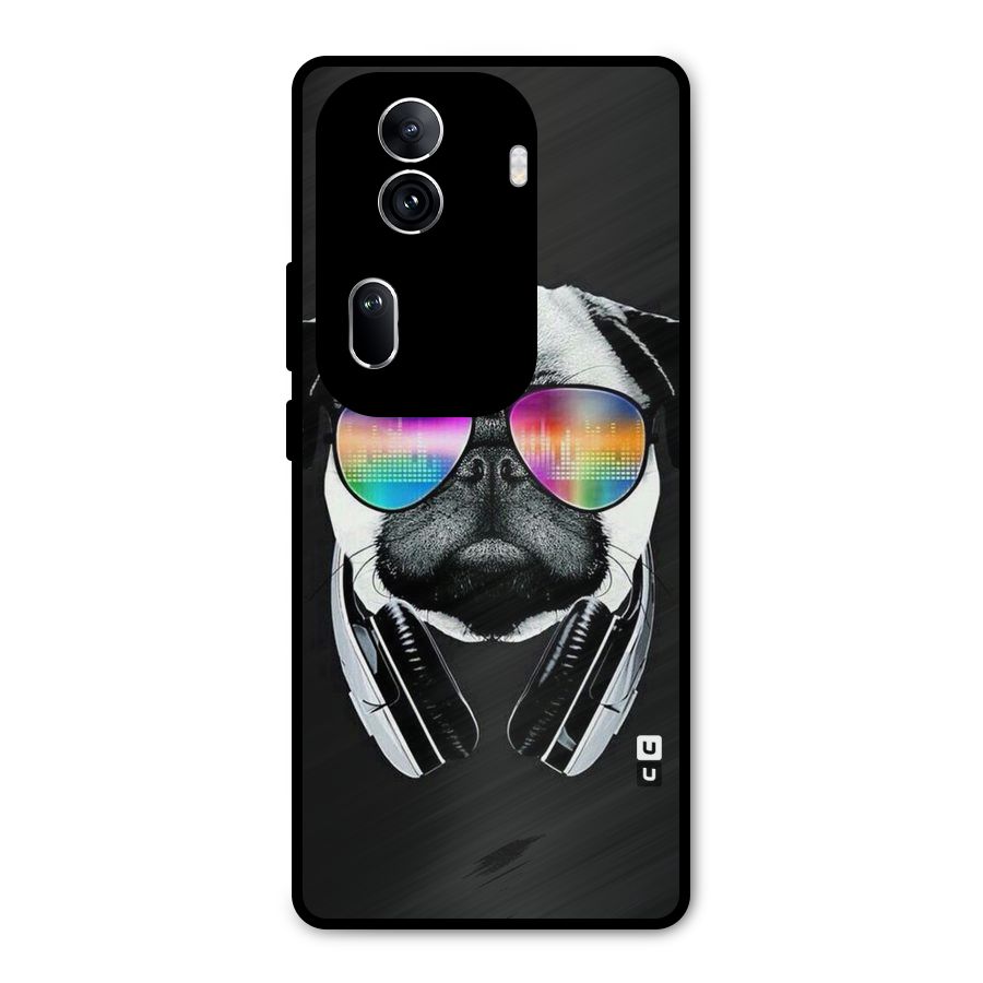 Rainbow Dog Swag Metal Back Case for Oppo Reno11 Pro 5G
