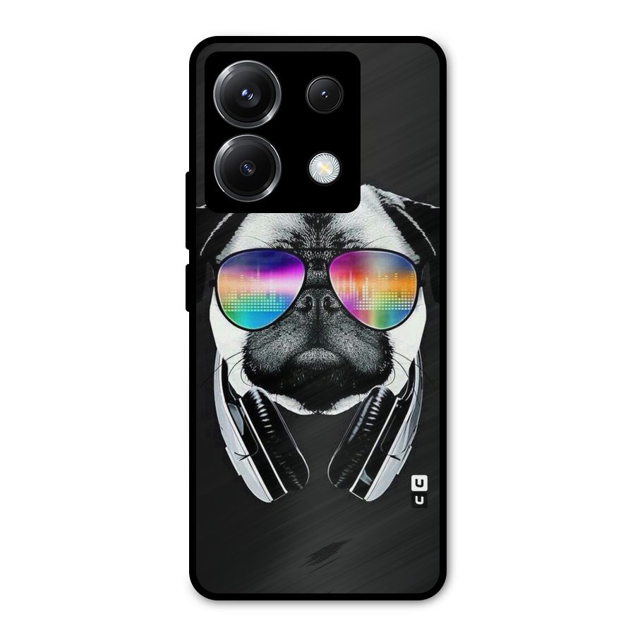 Rainbow Dog Swag Metal Back Case for Poco X6