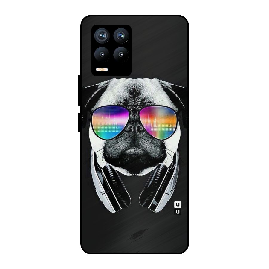 Rainbow Dog Swag Metal Back Case for Realme 8 Pro