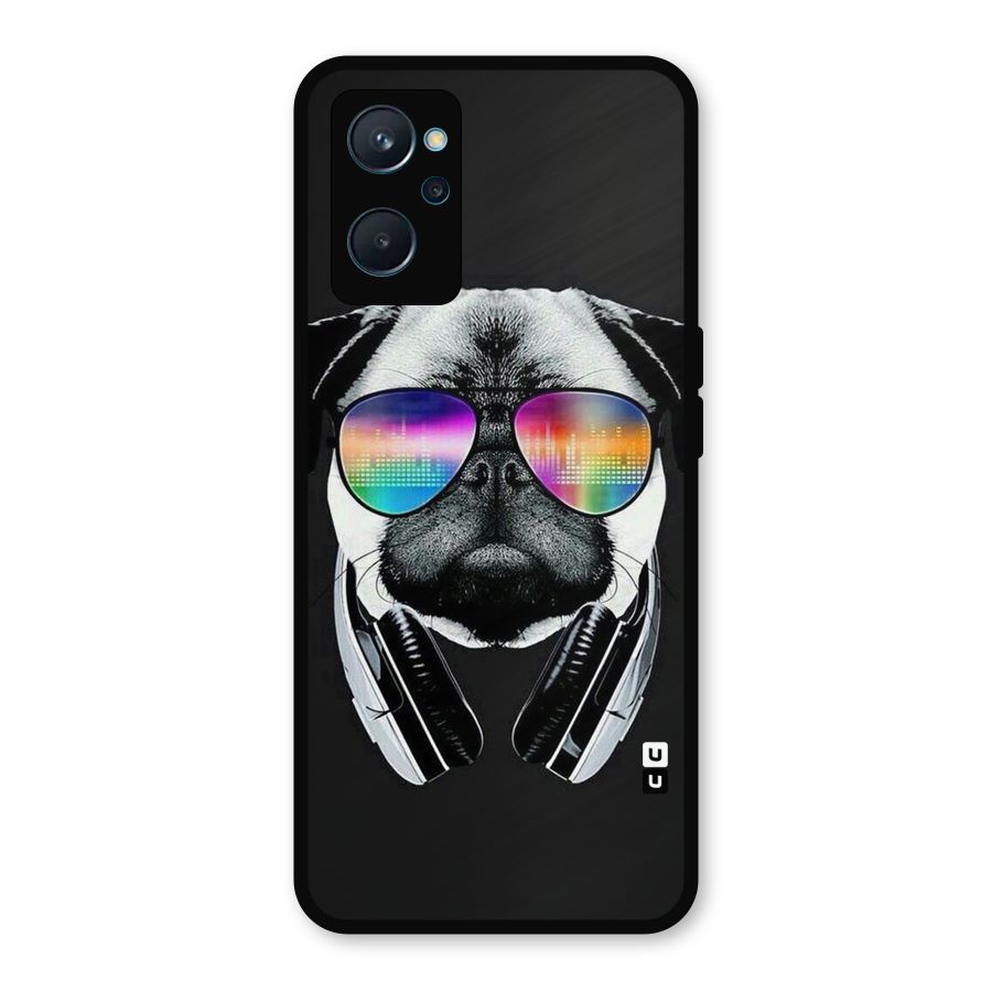 Rainbow Dog Swag Metal Back Case for Realme 9i