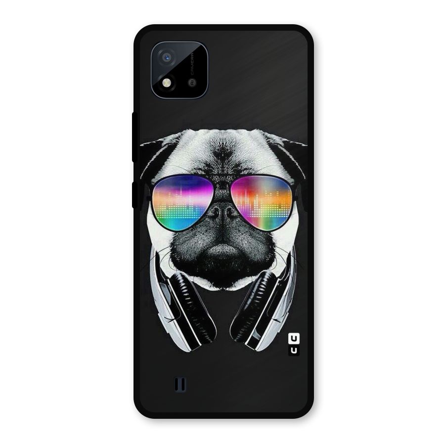 Rainbow Dog Swag Metal Back Case for Realme C11 2021