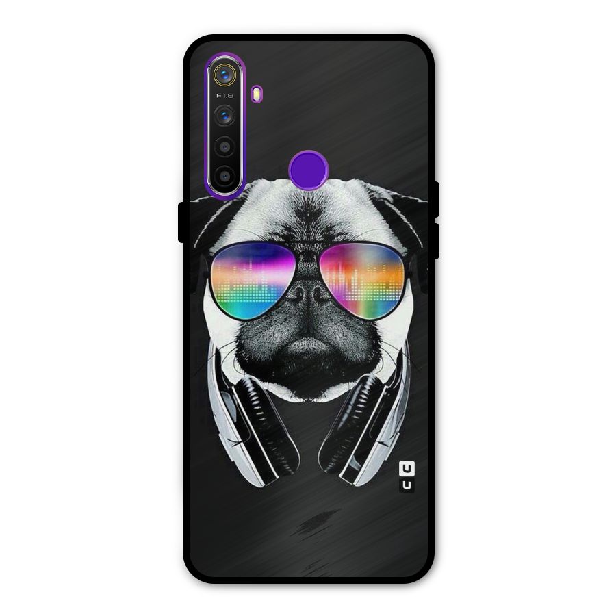 Rainbow Dog Swag Metal Back Case for Realme Narzo 10
