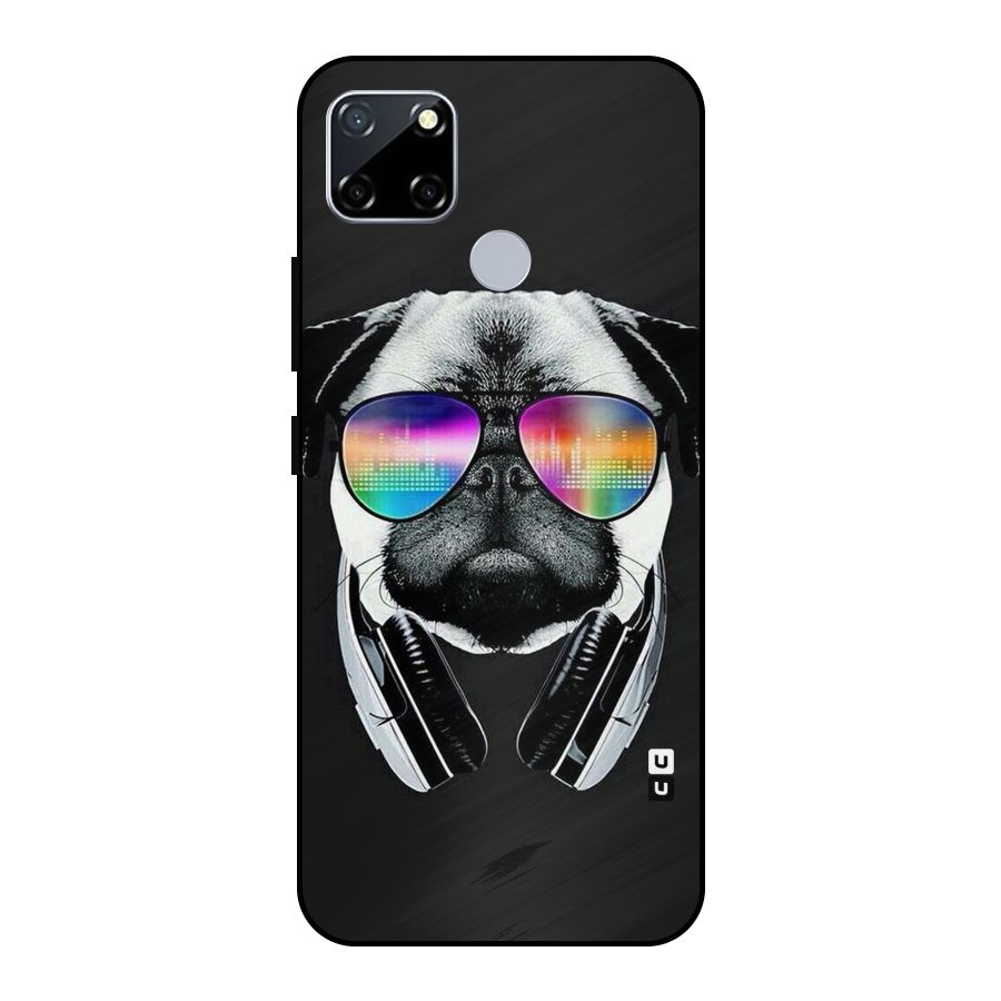 Rainbow Dog Swag Metal Back Case for Realme Narzo 20