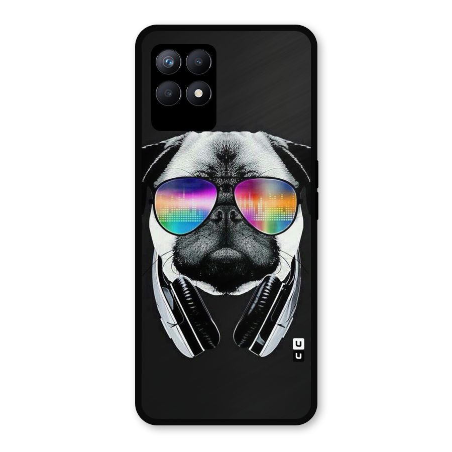 Rainbow Dog Swag Metal Back Case for Realme Narzo 50