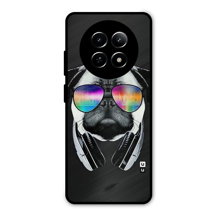 Rainbow Dog Swag Metal Back Case for Realme Narzo 70x 5G