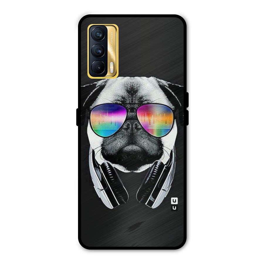 Rainbow Dog Swag Metal Back Case for Realme X7