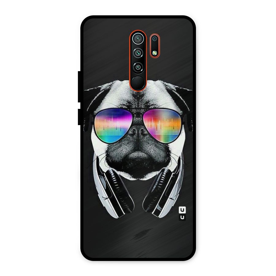 Rainbow Dog Swag Metal Back Case for Redmi 9 Prime