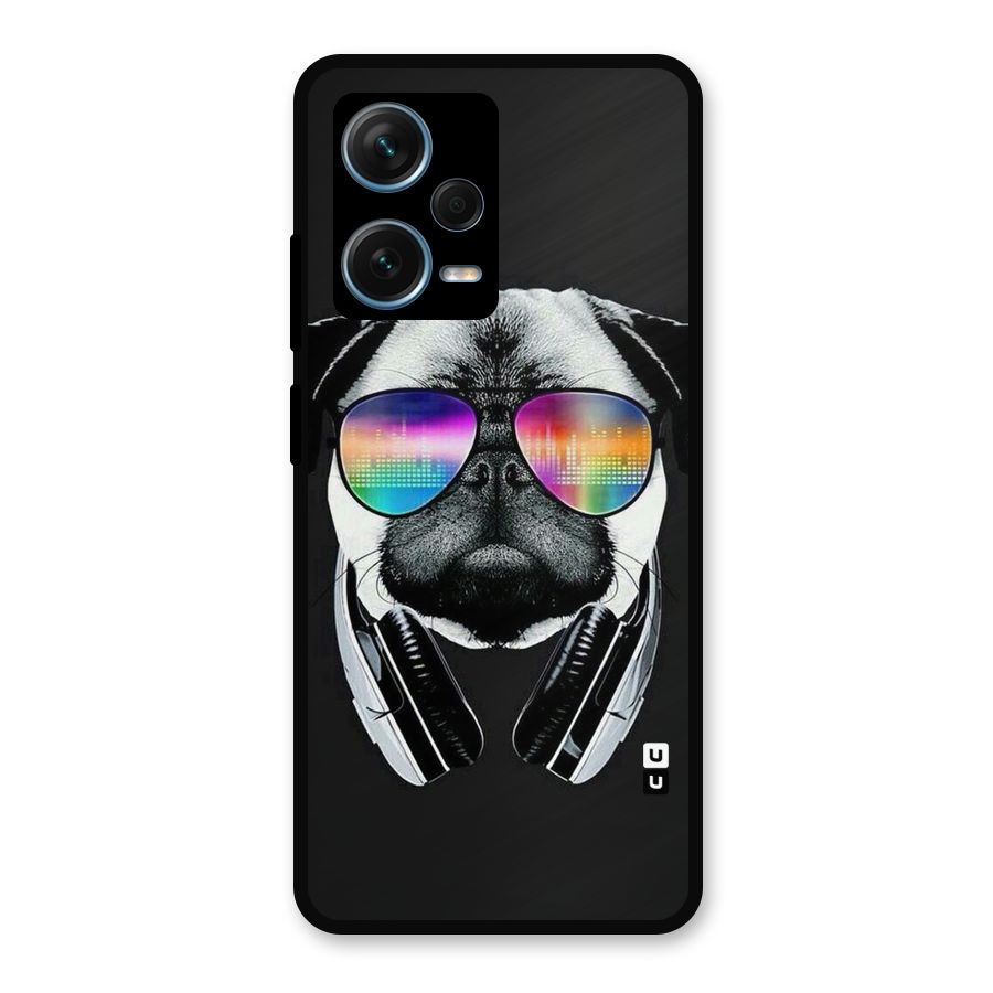 Rainbow Dog Swag Metal Back Case for Redmi Note 12 Pro Plus 5G