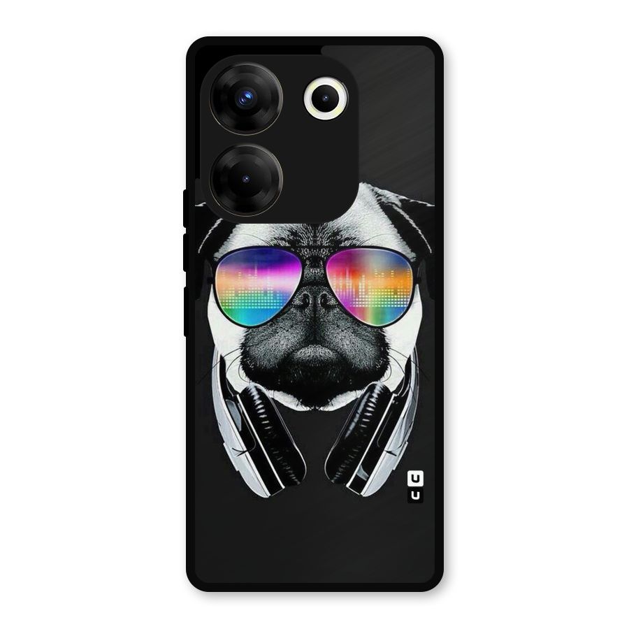 Rainbow Dog Swag Metal Back Case for Tecno Camon 20