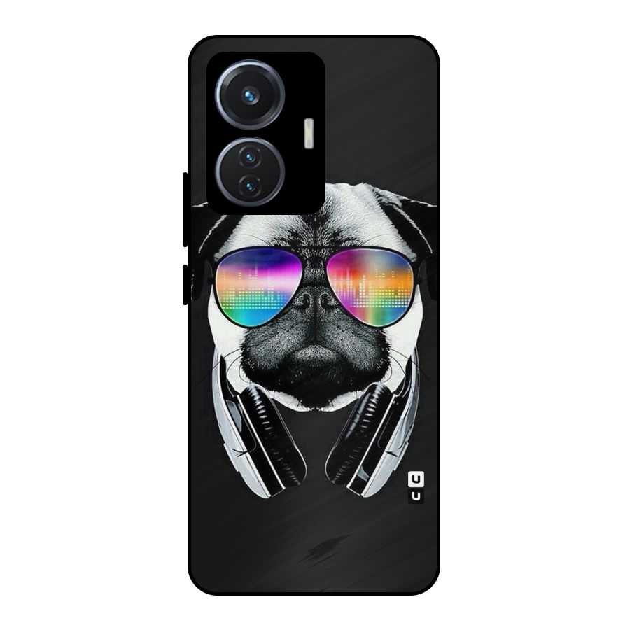 Rainbow Dog Swag Metal Back Case for Vivo T1 44W