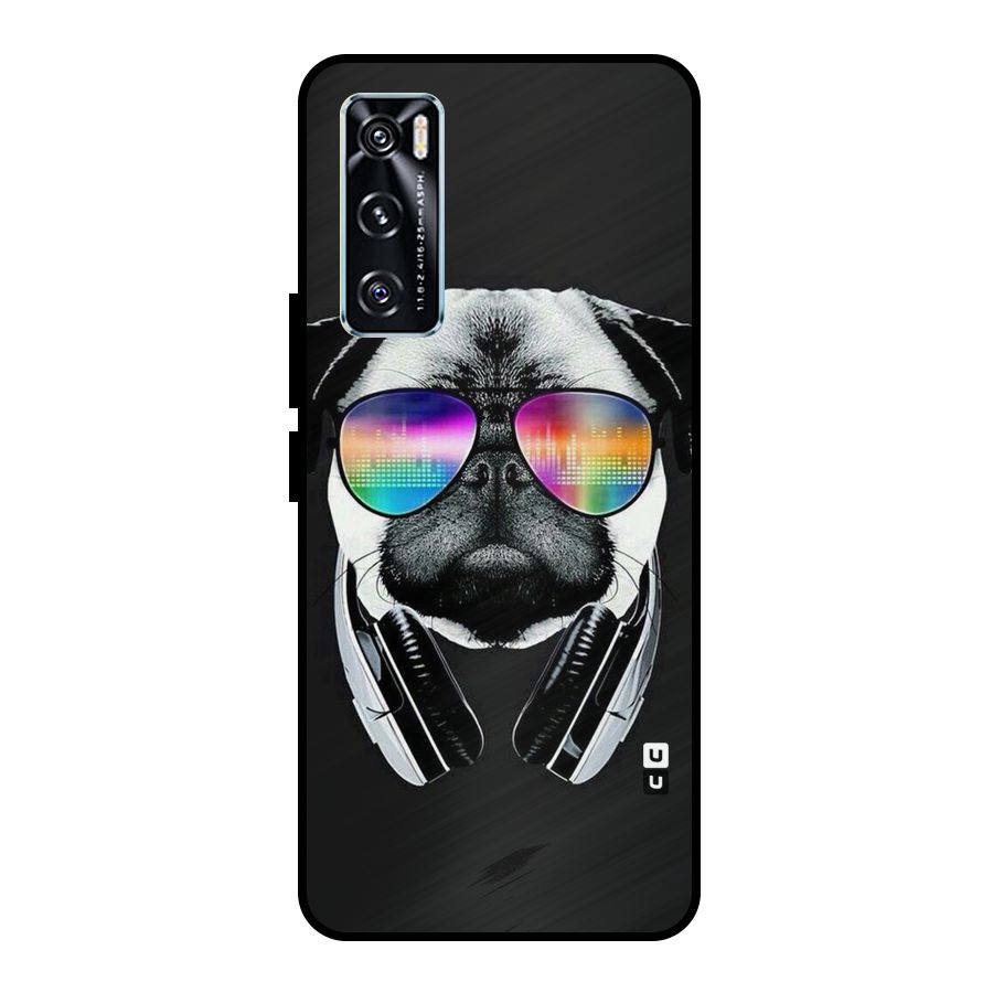 Rainbow Dog Swag Metal Back Case for Vivo V20 SE