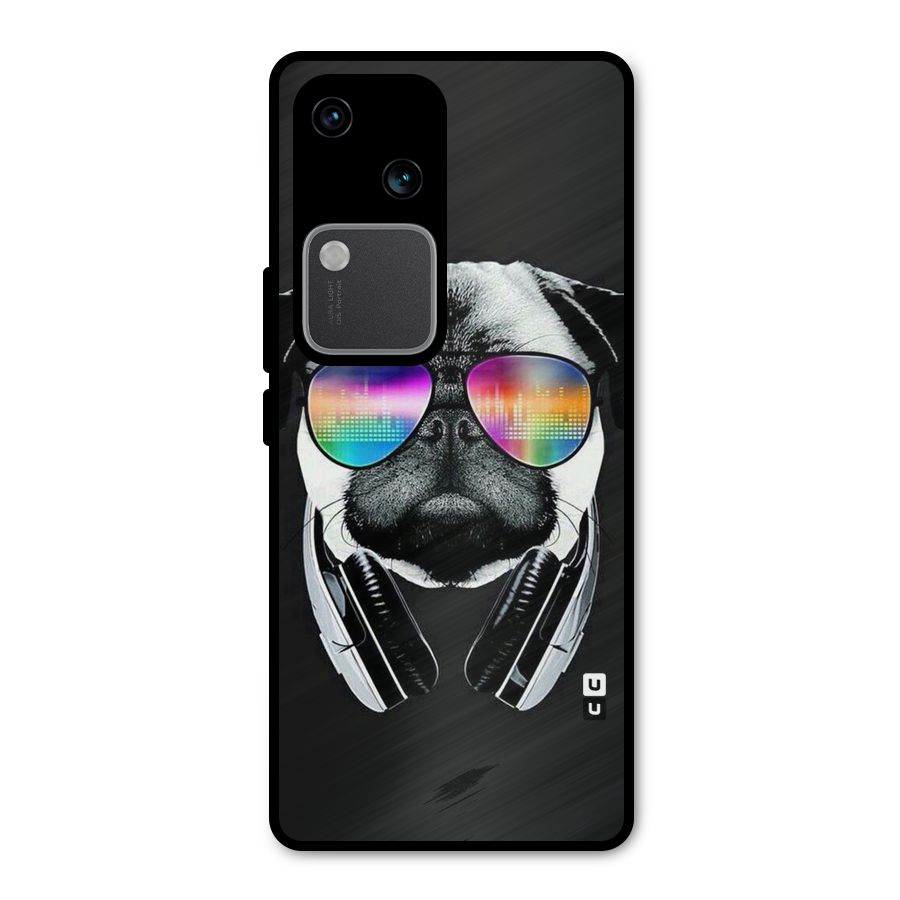 Rainbow Dog Swag Metal Back Case for Vivo V30