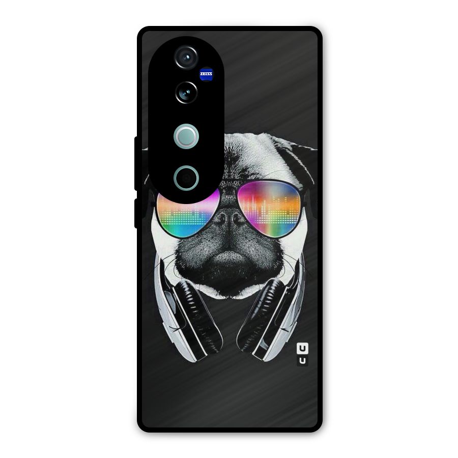 Rainbow Dog Swag Metal Back Case for Vivo V40