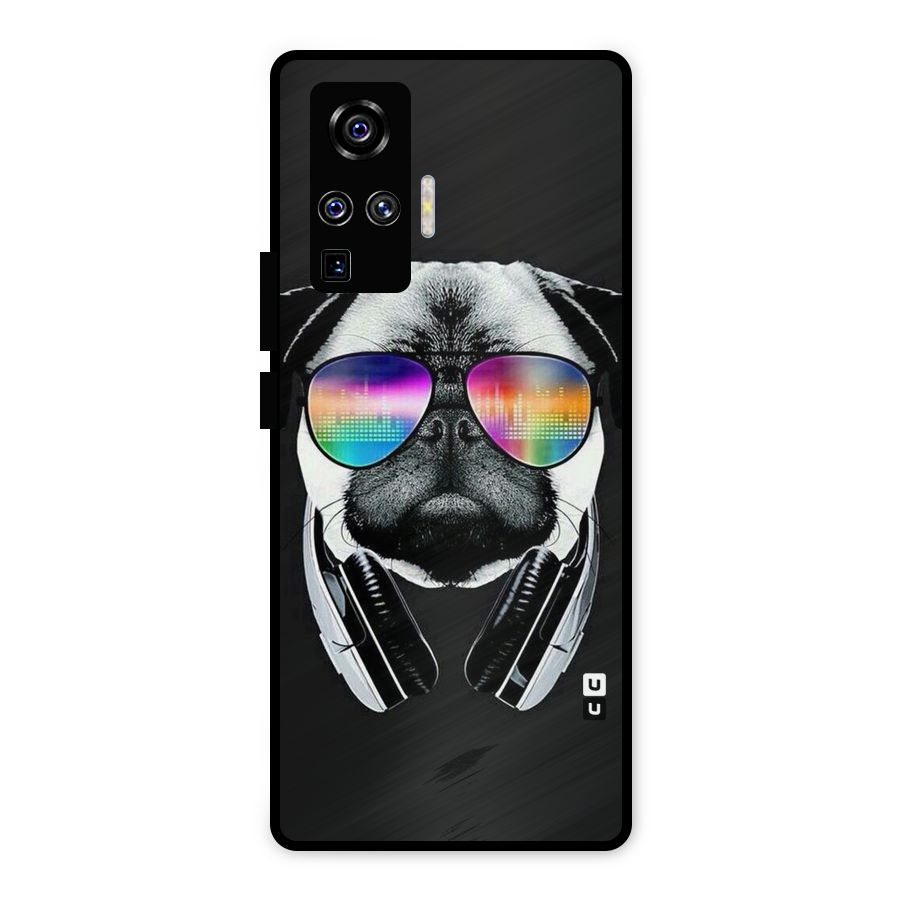 Rainbow Dog Swag Metal Back Case for Vivo X50 Pro