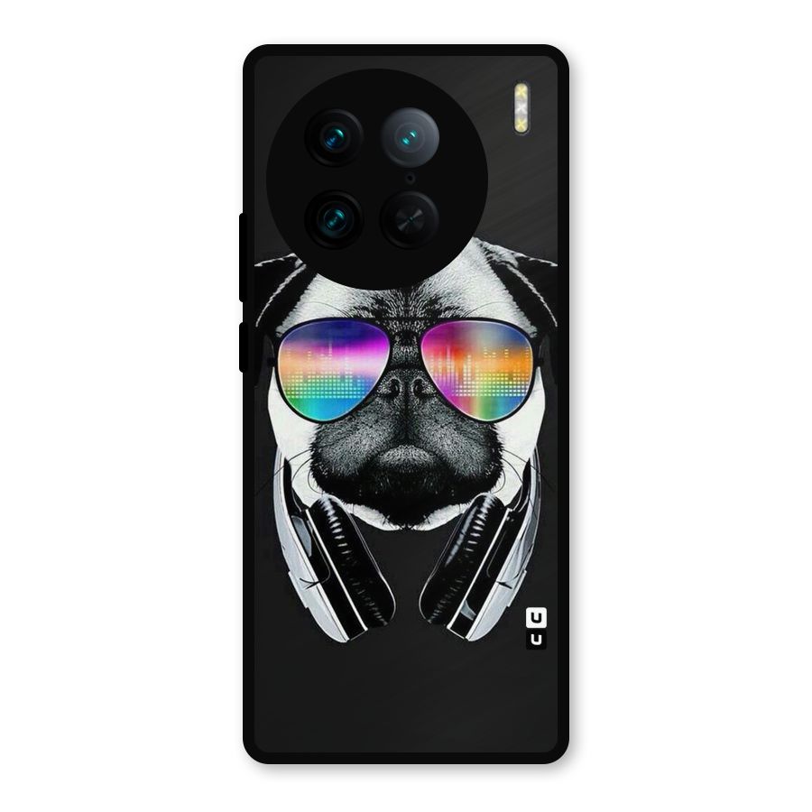 Rainbow Dog Swag Metal Back Case for Vivo X90 Pro