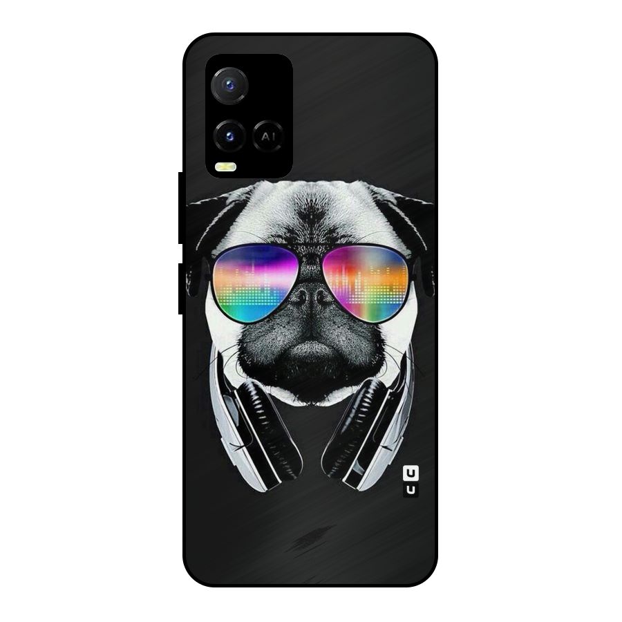 Rainbow Dog Swag Metal Back Case for Vivo Y21