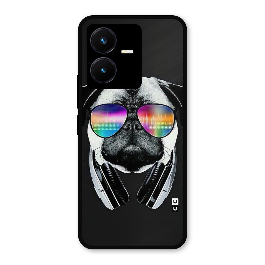 Rainbow Dog Swag Metal Back Case for Vivo Y22